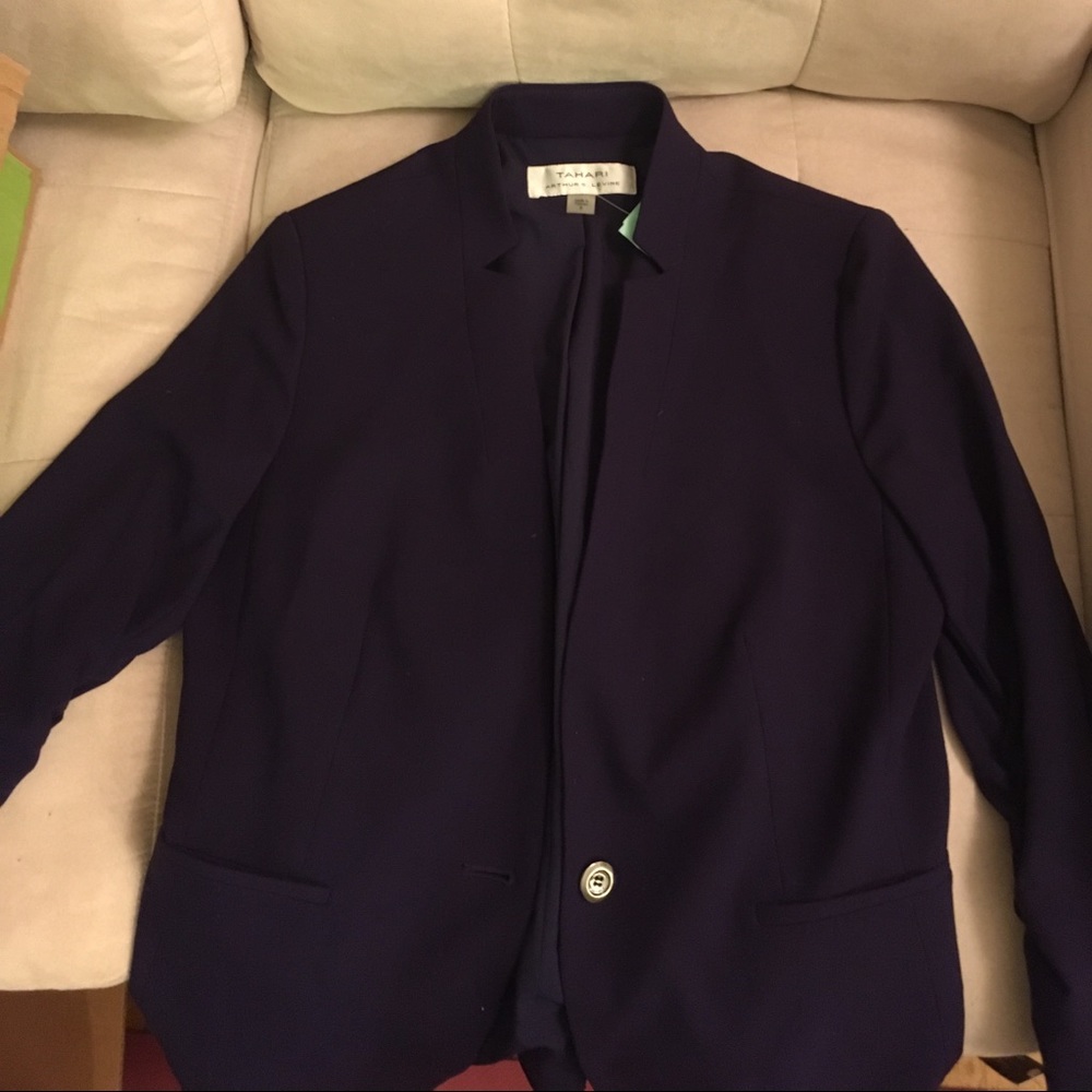 Dark Purple Blazer NWT
